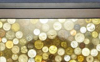 DIY coin painting: detailed master class with photos