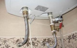 Connecting a Thermex water heater with your own hands video Placement and installation of the device